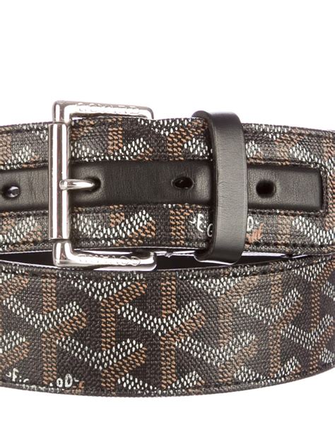 maison goyard mens belt|authentic goyard belts.